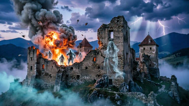 Cetatea Devei — legenda Anei zidite și fantomele dinamitei din 1849